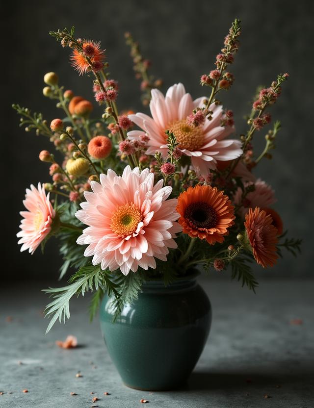 季節の旬の花束