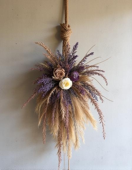 インテリア用ドライフラワースワッグ